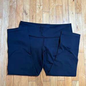 Women’s Black capri Leggings ##691